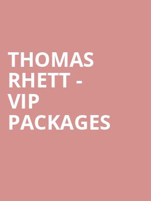 Thomas Rhett - VIP Packages at Eventim Hammersmith Apollo